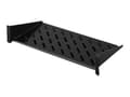 Miniatyrbilde 1 av 5: Rittal DK - Rack-hylle - RAL 9005 - 2U - 19"