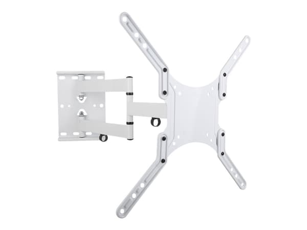 Techly ICA-PLB-136MW, 139,7 cm (55"), 400 x 400 mm, 400 x 400 mm, -2 - 12°, Metalli, Valkoinen