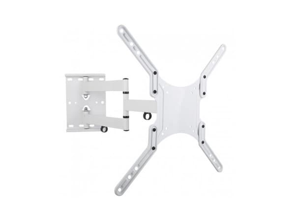 Techly ICA-PLB-136MW, 139,7 cm (55"), 400 x 400 mm, 400 x 400 mm, -2 - 12°, Metalli, Valkoinen