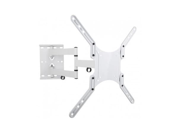 Techly ICA-PLB-136MW, 139,7 cm (55"), 400 x 400 mm, 400 x 400 mm, -2 - 12°, Metalli, Valkoinen