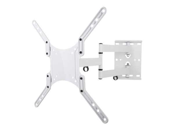 Techly ICA-PLB-136MW, 139,7 cm (55"), 400 x 400 mm, 400 x 400 mm, -2 - 12°, Metalli, Valkoinen
