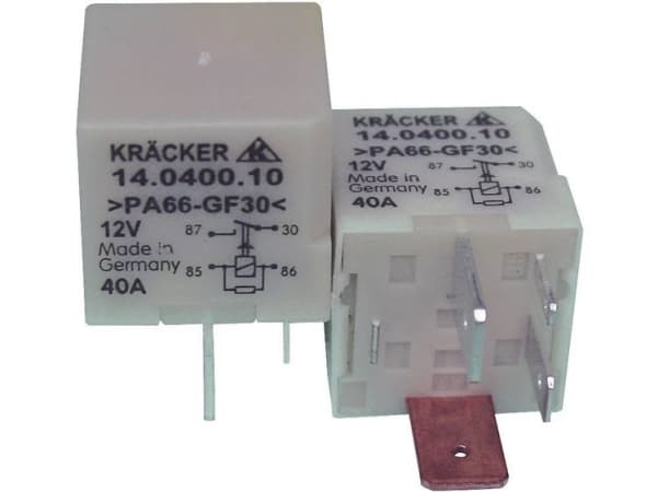 Kräcker 14.0400.10 Køretøjsrelæ 12 V/DC 40 A 1 x sluttekontakt