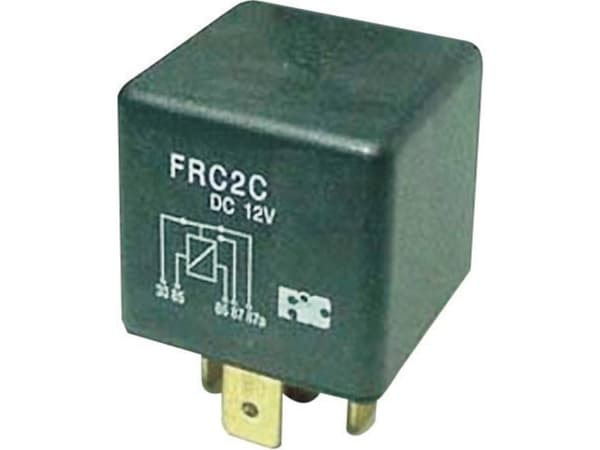 FiC FRC2U-1-DC12V Ajoneuvorele 12 V/DC 25 A 2 x rajakytkin