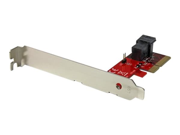StarTech.com 4-Lane PCI Express to SFF-8643 Adapter for PCIe NVMe U.2 SSD - U.2 2.5" NVMe SSD Adapter (PEX4SFF8643) - Grensesnittsadapter - 2.5" - Ex