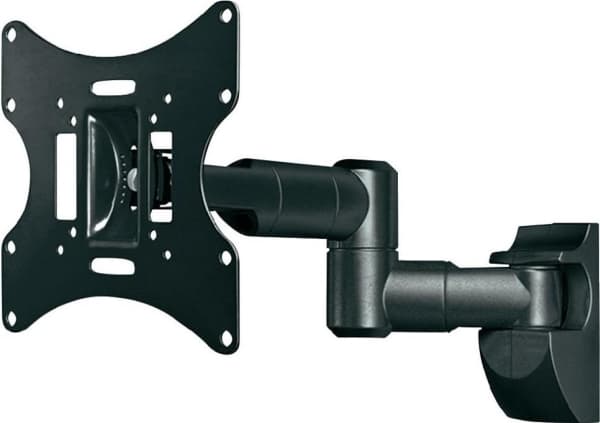 Goobay TV EasyScope Twin M, 106,7 cm (42"), 200 x 200 mm, 200 x 200 mm, -20 - 20°, -90 - 90°, Sort