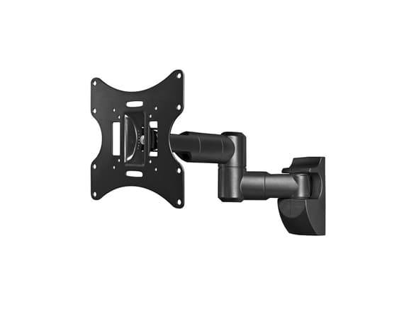 Goobay TV EasyScope Twin M, 106,7 cm (42"), 200 x 200 mm, 200 x 200 mm, -20 - 20°, -90 - 90°, Sort