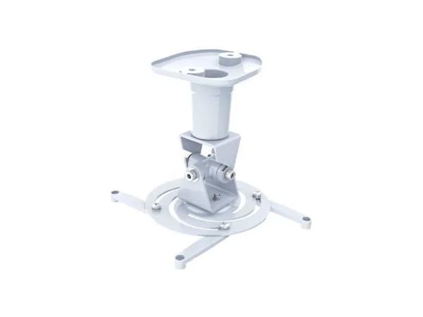 TECHly - Brakett - for projektor - aluminium - hvit - takmonterbar