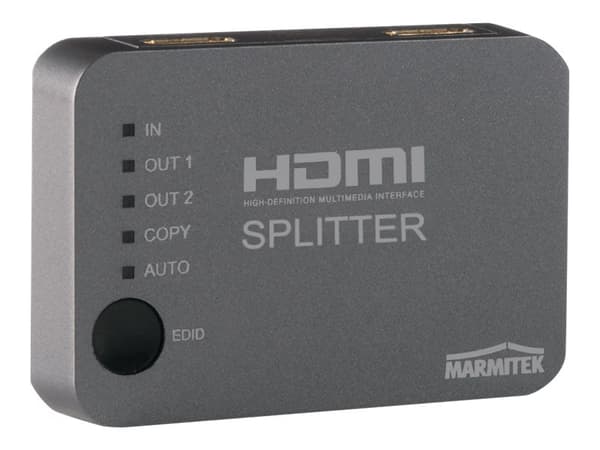 Marmitek Split 312 UHD - Video/lyd-splitter - 2 x HDMI - stasjonær