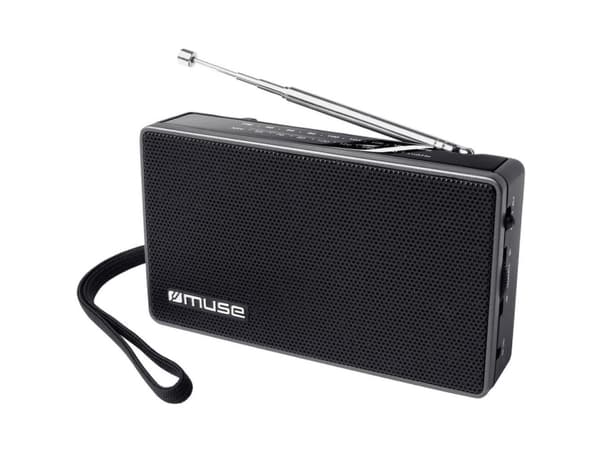 Muse M-030 R, Bærbar, Analog, FM, MW, Sort, Rotasjon, Alkalinsk