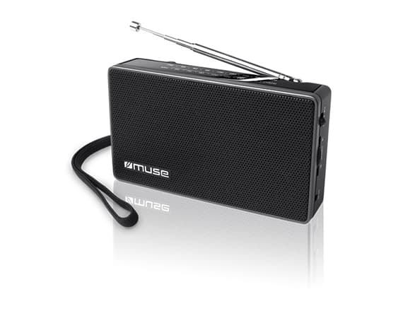 Muse M-030 R, Bærbar, Analog, FM, MW, Sort, Rotasjon, Alkalinsk
