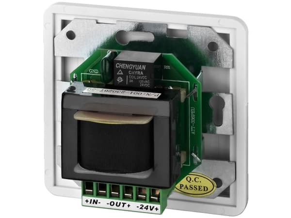 Monacor ATT-350PEU, Käännettävä äänenvoimakkuuden säätö, Seinään asennettava, Valkoinen, 50 - 18000 Hz, 50 W, 4,5 cm