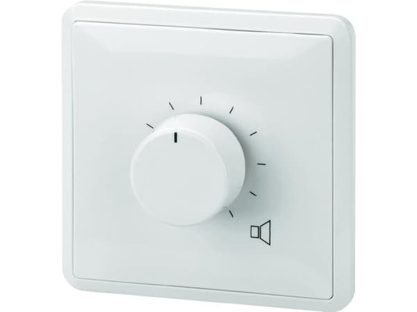 Monacor ATT-350PEU, Käännettävä äänenvoimakkuuden säätö, Seinään asennettava, Valkoinen, 50 - 18000 Hz, 50 W, 4,5 cm
