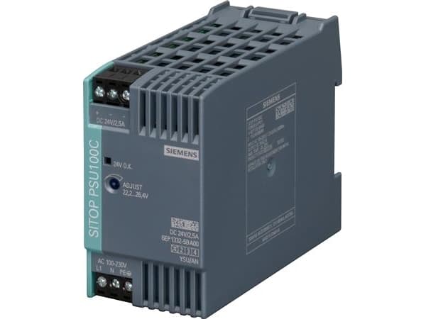 Siemens 6EP1332-5BA00, Innendørs, Flerfarget, 220 g, 100 mm, 52 mm, 110 mm