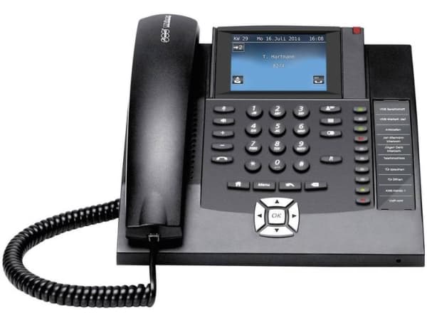 Auerswald COMfortel 1400 - ISDN-telefon - sort