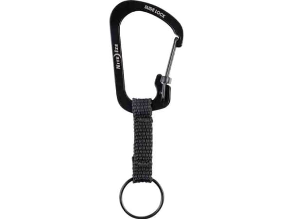 Nite Ize SlideLock KeyRing #3 - Karbinklämma - svart