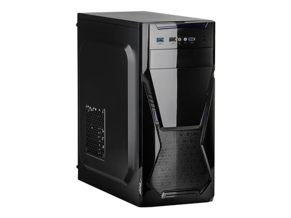 Akyga AK13BK - Tower - ATX - ingen strømforsyning - svart - USB/lyd