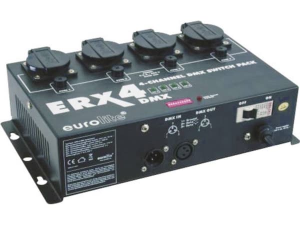 Eurolite ERX-4 DMX DMX Switchpack 4 kanaler