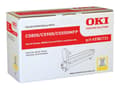 Pikkukuva 3 / 5: OKI 43381721, Alkuperäinen, C5800, C5900, C5550MFP, 20000 sivua, Lasertulostus, Keltainen, Musta