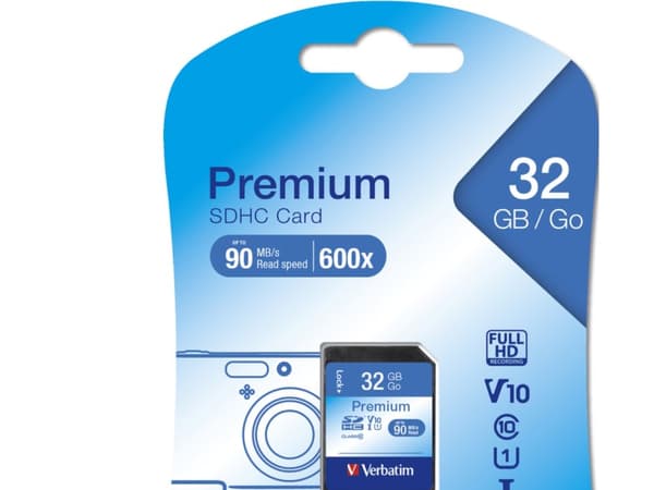 Verbatim - Flashminneskort - 32 GB - Klasse 10 - SDHC