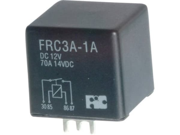 Fic Frc3a-1a-Dc24v Automotive Relay 24 V/Dc 70 A 1 No Contact