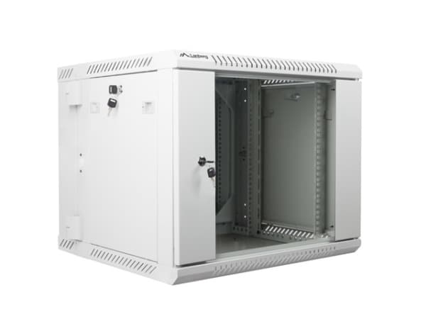 Lanberg - Rack skåp - väggmontering - grå, RAL 7035 - 9U - 19"