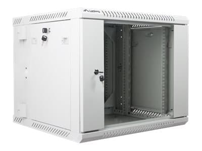 Lanberg - Rack skåp - väggmontering - grå, RAL 7035 - 9U - 19"