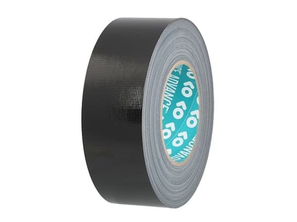 Advance Tapes AT 170 - gaffa tape sort 50 mm x 50 m