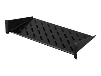 Rittal DK - Hylla för rack - RAL 9005 - 2U - 19"