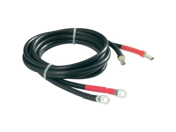 VOLTCRAFT Kabelsæt 3.00 m 35 mm² 511216 Passer til model (frekvensomformer): Voltcraft NPI-2000 W , Voltcraft SW-1200 12V , Voltcraft SWD-2000/24