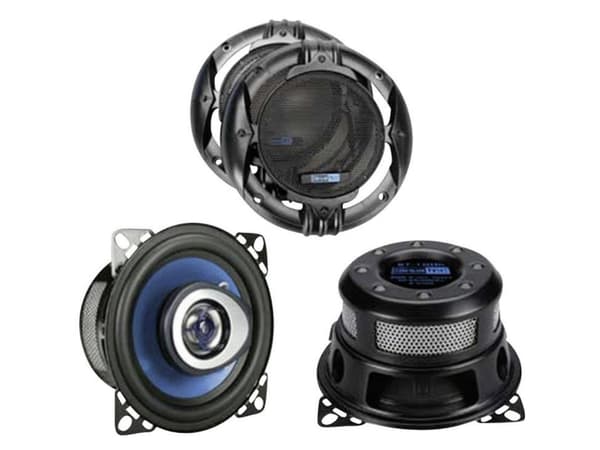 Sinustec ST-100c 2-vägs koaxial inbyggnadshögtalare 200 W Innehåll: 1 par