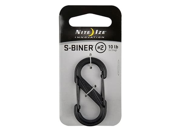 NITE Ize NI-SBP2-03-01 Karabinhage S-Biner Gr. 2 76 mm x 50 mm x 25 mm 1 stk