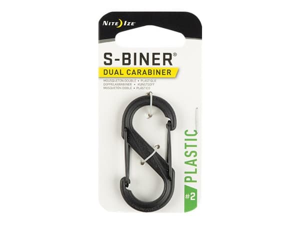 NITE Ize NI-SBP2-03-01 Karabinhage S-Biner Gr. 2 76 mm x 50 mm x 25 mm 1 stk