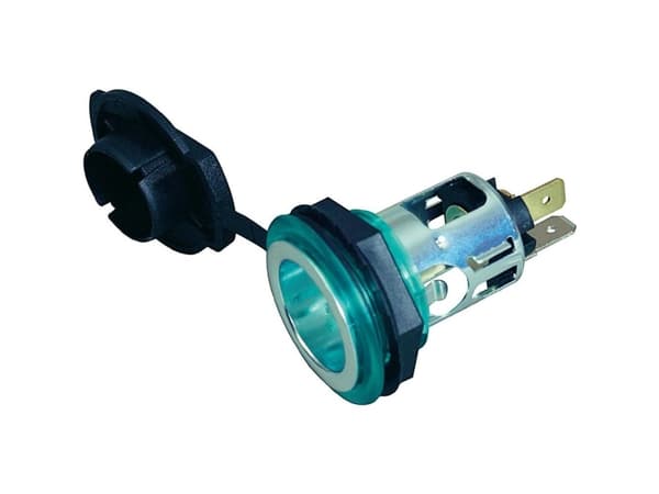 Uttag Installation, skruvgänga ProCar 681408211 12 V, 24 V 20 A 6,3 mm flat plug