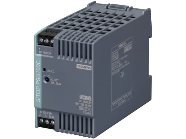 Siemens 6EP1322-5BA10, Innendørs, Flerfarget, 310 g, 100 mm, 60 mm, 110 mm Flerfarget