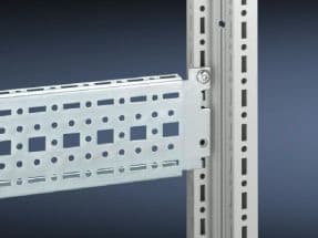 Rittal TS 8612.180, Sølv, Stål, 48,3 cm (19"), 740 mm, 4 stykker, 3,37 kg