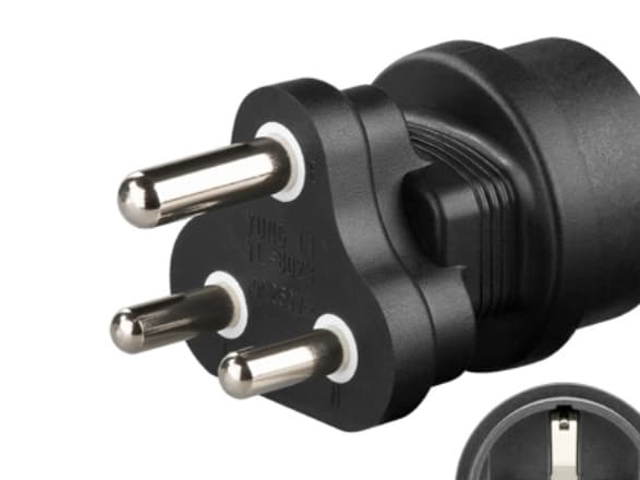 Goobay 95412, Type F, Type M, Rett, Rett, 250 V, 10 A