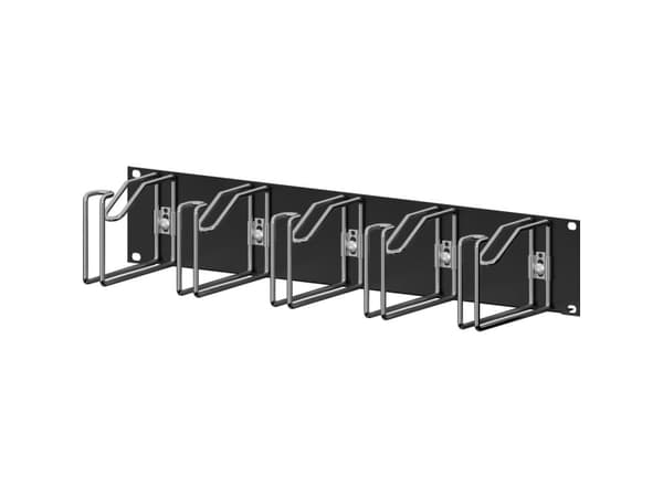 Rittal 7257.105, Administrasjonspanel, Sort, Stål, 2U, 48,3 cm (19"), 482,6 mm
