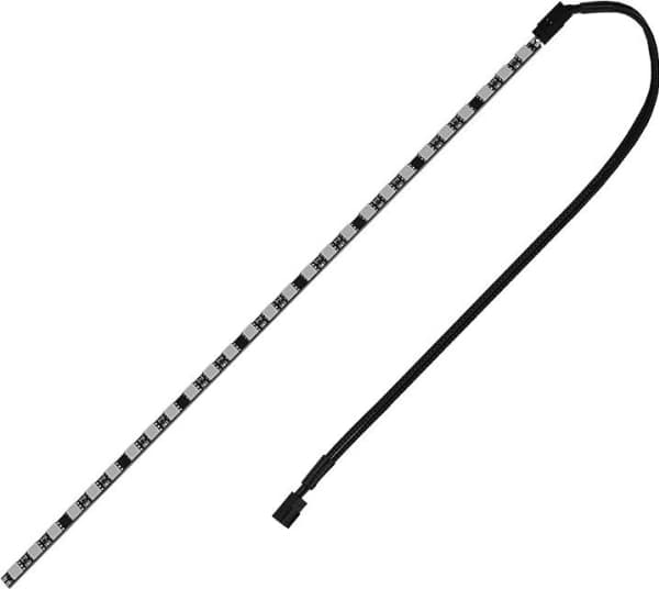 Nanoxia Rigid LED - Jäykkä LED-valaisin (LED) - pyöreä - 30 cm