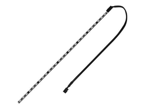 Nanoxia Rigid LED - Belysning för systemkabinett (LED) - röd - 30 cm