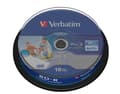 Miniatyrbilde 4 av 5: Verbatim DataLife - 10 x BD-R - 25 GB 6x - blekkstråleskrivbar overflate - spindel