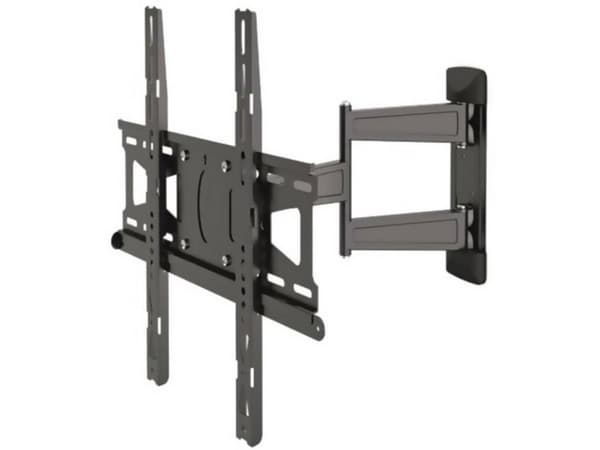 Mount Massive MNT 208 - Monteringssats (vridbar arm) - för platt panel - svart - skärmstorlek: 32"-55" - monteringsgränssnitt: upp till 400 x 400 mm