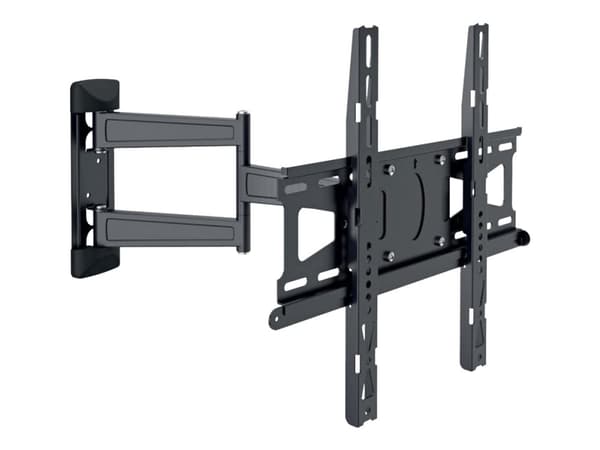 Mount Massive MNT 208 - Monteringssats (vridbar arm) - för platt panel - svart - skärmstorlek: 32"-55" - monteringsgränssnitt: upp till 400 x 400 mm Svart