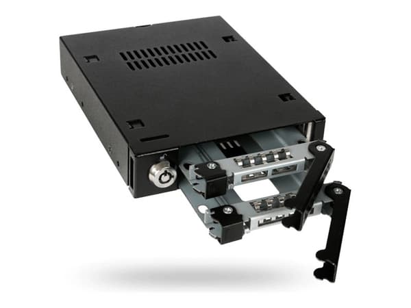 Cremax ICY Dock ToughArmor MB992SK-B - Lagringsdrevhylse - 2.5" - matt svart