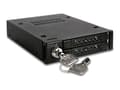 Miniatyrbilde 4 av 5: Cremax ICY Dock ToughArmor MB992SK-B - Lagringsdrevhylse - 2.5" - matt svart
