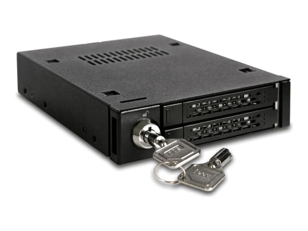 Cremax ICY Dock ToughArmor MB992SK-B - Lagringsdrevhylse - 2.5" - matt svart
