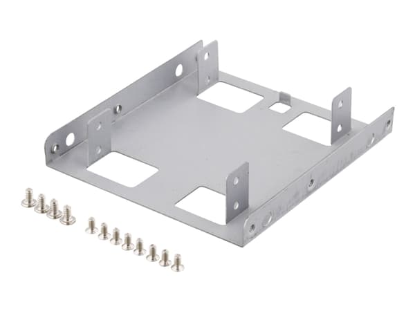 DELTACO - Adapter för lagringsfack - 3.5" to 2 x 2.5"