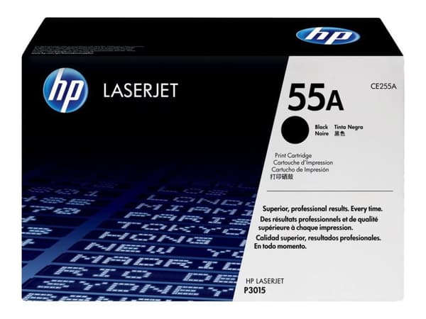 HP 55A - Svart - original - LaserJet - tonerpatron (CE255A) - for LaserJet Enterprise MFP M525; LaserJet Enterprise Flow MFP M525; LaserJet Managed M
