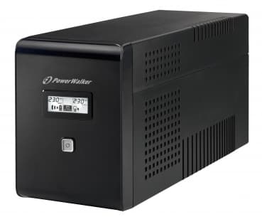 POWERWALKER VI 1500 LCD UPS Line-Interactive 1500VA 2x SCHUKO 2x IEC RJ11/RJ45 USB LCD LCD