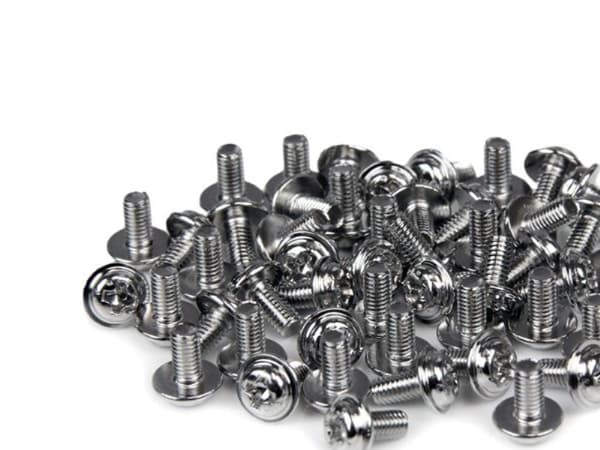 StarTech.com PC Mounting Computer Screws M3 x 1/4in Long Standoff - Screw kit - 0.2 in (pack of 50) - SCREWM3 - Skruvsats - 6.3 mm (paket om 50) - fö
