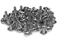 StarTech.com PC Mounting Computer Screws M3 x 1/4in Long Standoff - Screw kit - 0.2 in (pack of 50) - SCREWM3 - Skruvsats - 6.3 mm (paket om 50) - fö